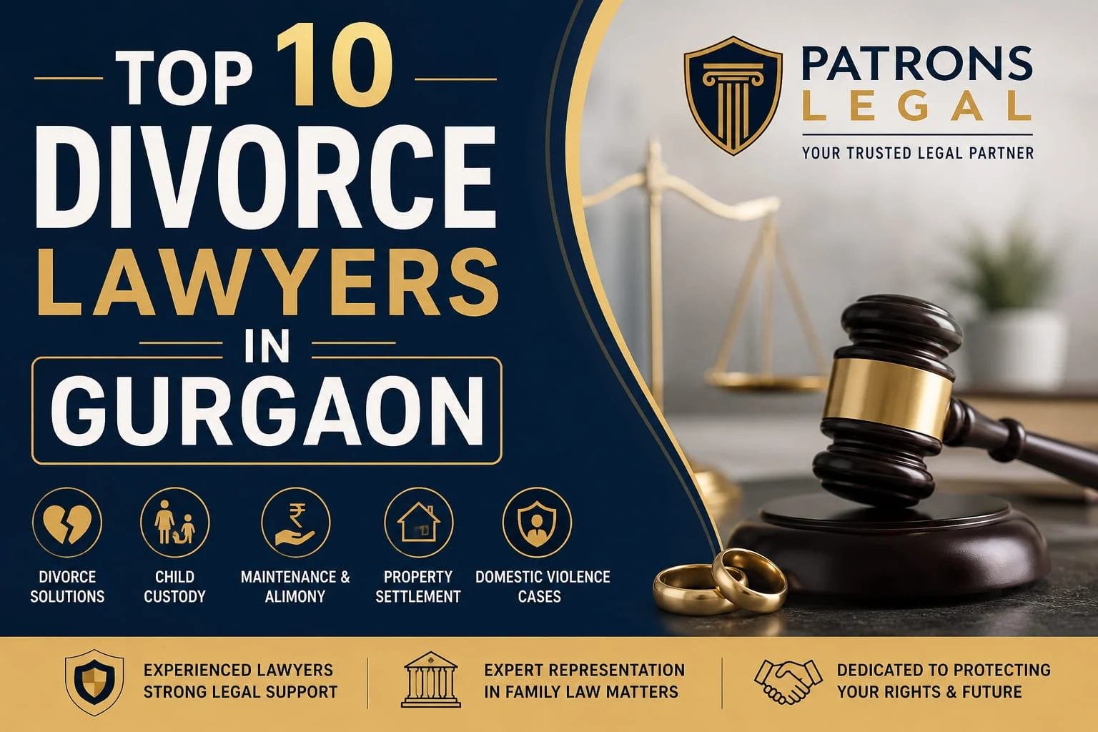 Top 10 Divorce Lawyers in Gurgaon