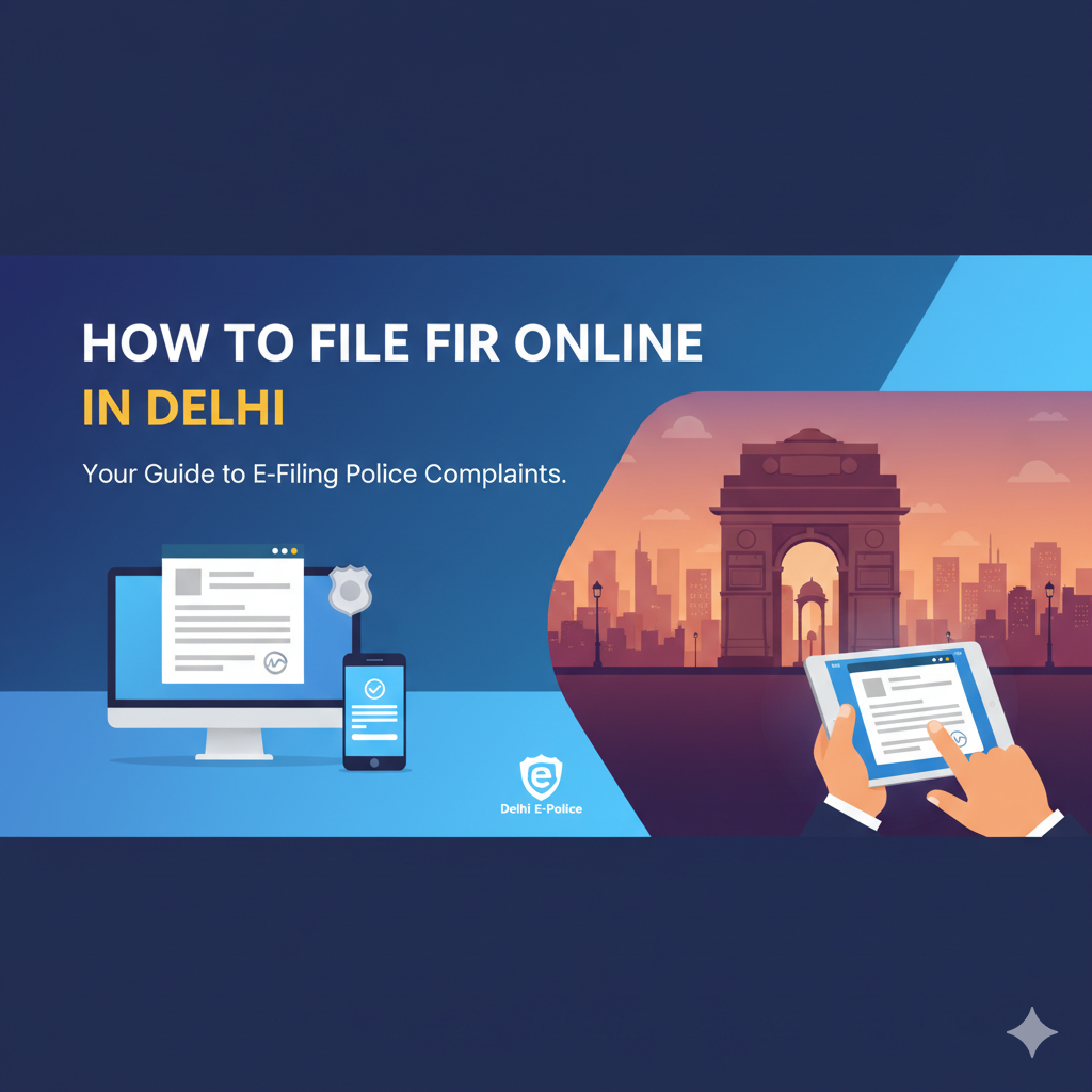 How to File an FIR/Complaint Online in Delhi