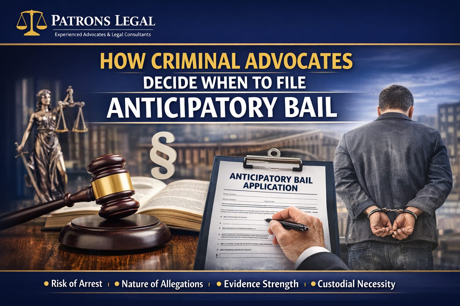 How Criminal Advocates Decide When to File Anticipatory Bail