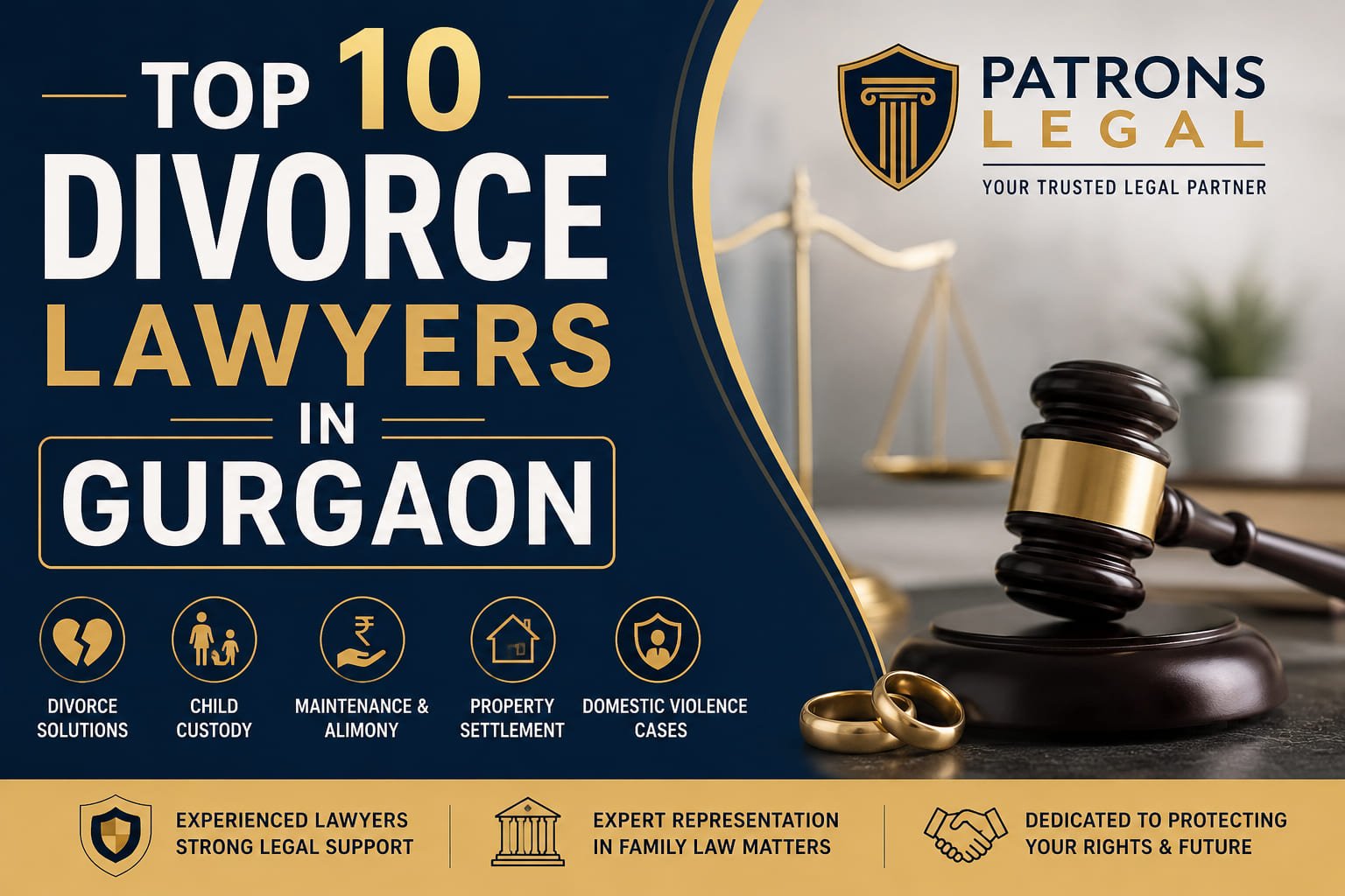 Top 10 Divorce Lawyers in Gurgaon