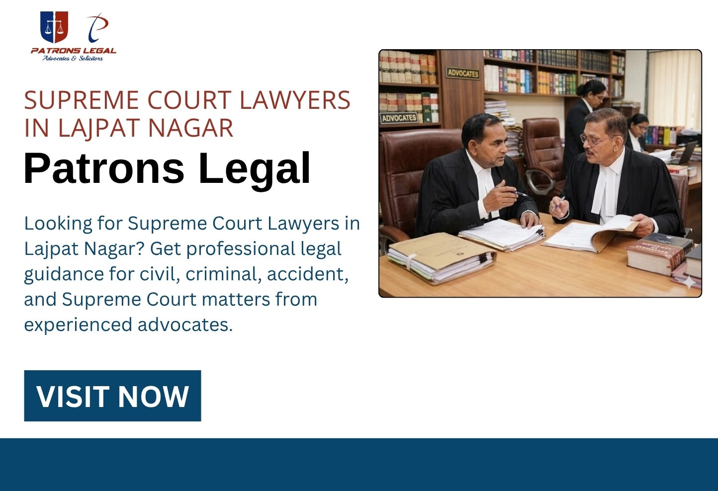Supreme Court Lawyers in Lajpat Nagar | Patrons Legal