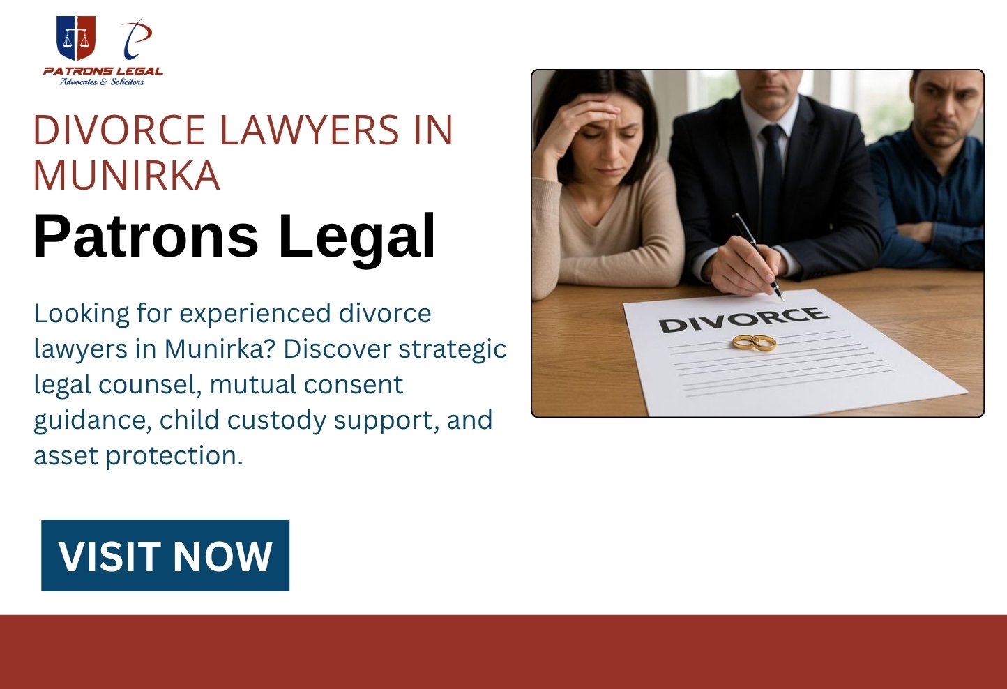 Divorce Lawyers in Munirka | Patrons Legal