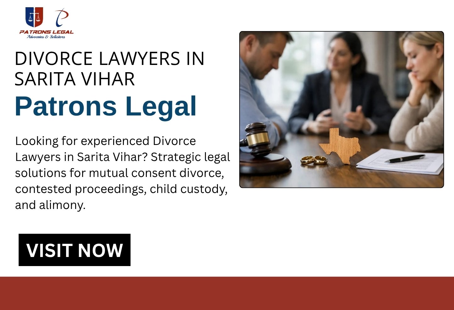 Divorce Lawyers in Sarita Vihar | Patrons Legal