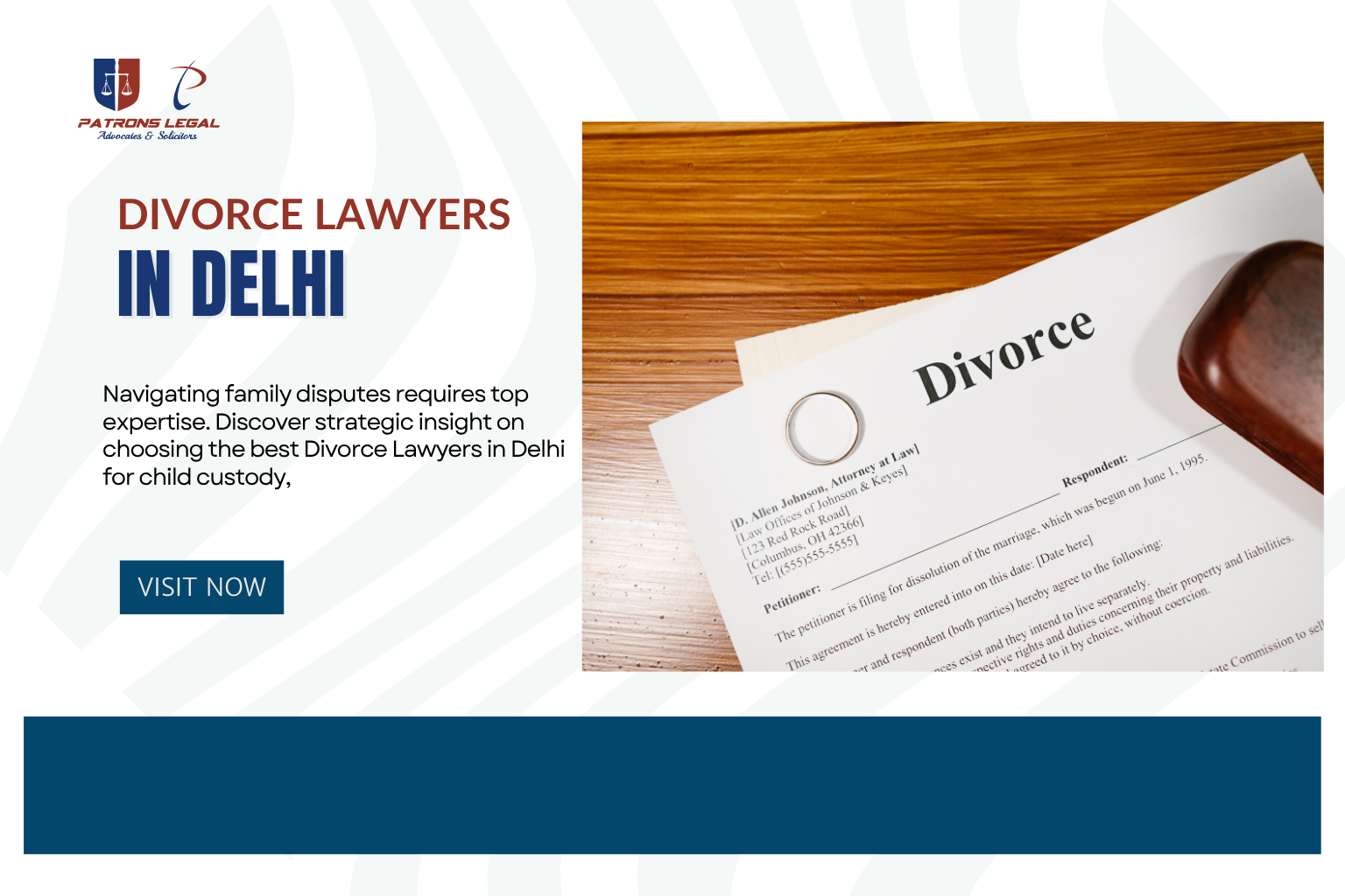 Best Divorce Lawyers in Delhi | Patrons Legal
